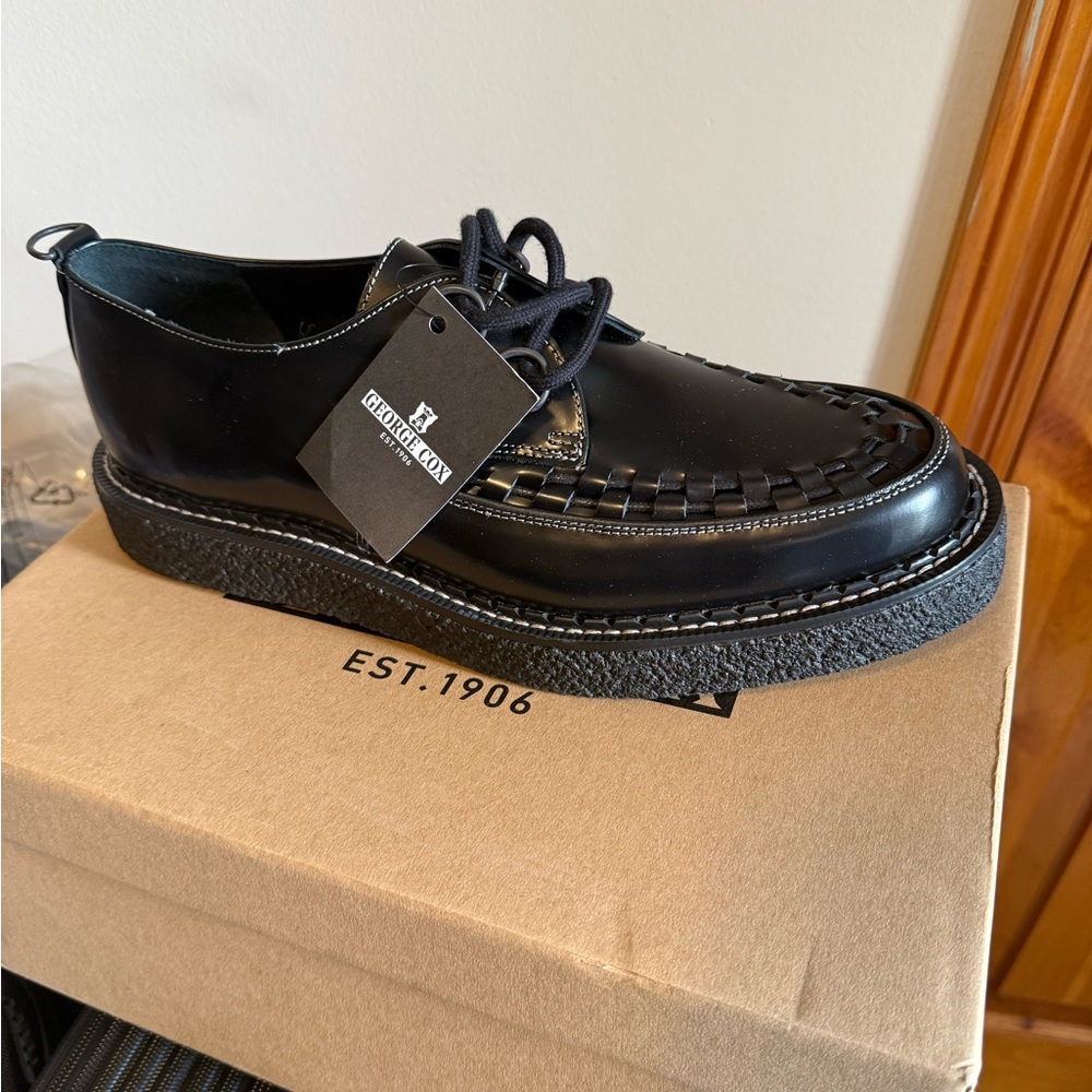 George Cox Kerrang! Collab Hatton Leather Shoe